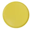 Assiette ronde plate Nordic porcelaine jaune Ø28cm < Gifi Outlet