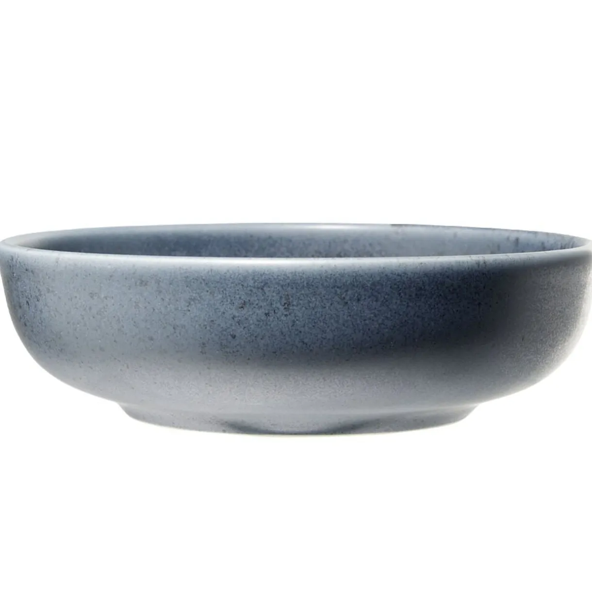 Assiette à soupe Julie en grès bleu Ø18cm < Gifi
