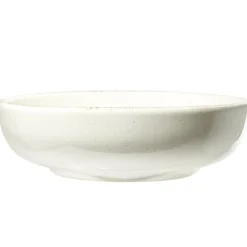 Assiette à soupe Lisbonne en grès blanc Ø18cm < Gifi New