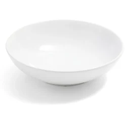 Assiette à soupe Madrid grès blanc Ø20cm < Gifi Outlet