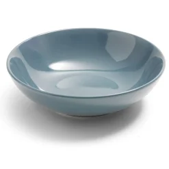 Assiette à soupe Madrid grès bleu Ø20cm