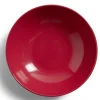 Assiette à soupe Madrid grès rouge Ø20cm < Gifi New