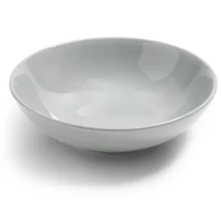 Assiette à soupe Madrid grès vert d'eau Ø20cm
