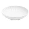 Assiette à soupe Venise rebord ondulé faïence blanc Ø20cm
