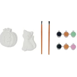 Atelier créatif Halloween figurine plâtre à peindre 2 pièces < Gifi Online