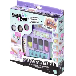 Atelier manucure enfant Style 4 Ever avec accessoires vernis stickers paillettes < Gifi Discount