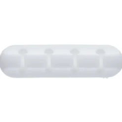 Attache câble adhésif 4 entrées noir ou blanc < Gifi Outlet