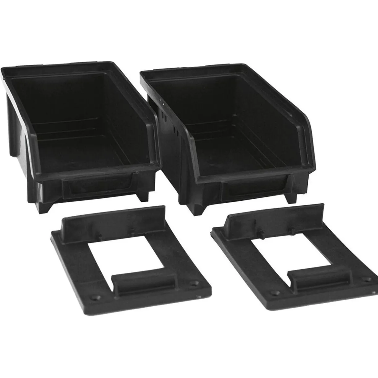 Bac à bec en plastique gris x2 < Gifi Clearance