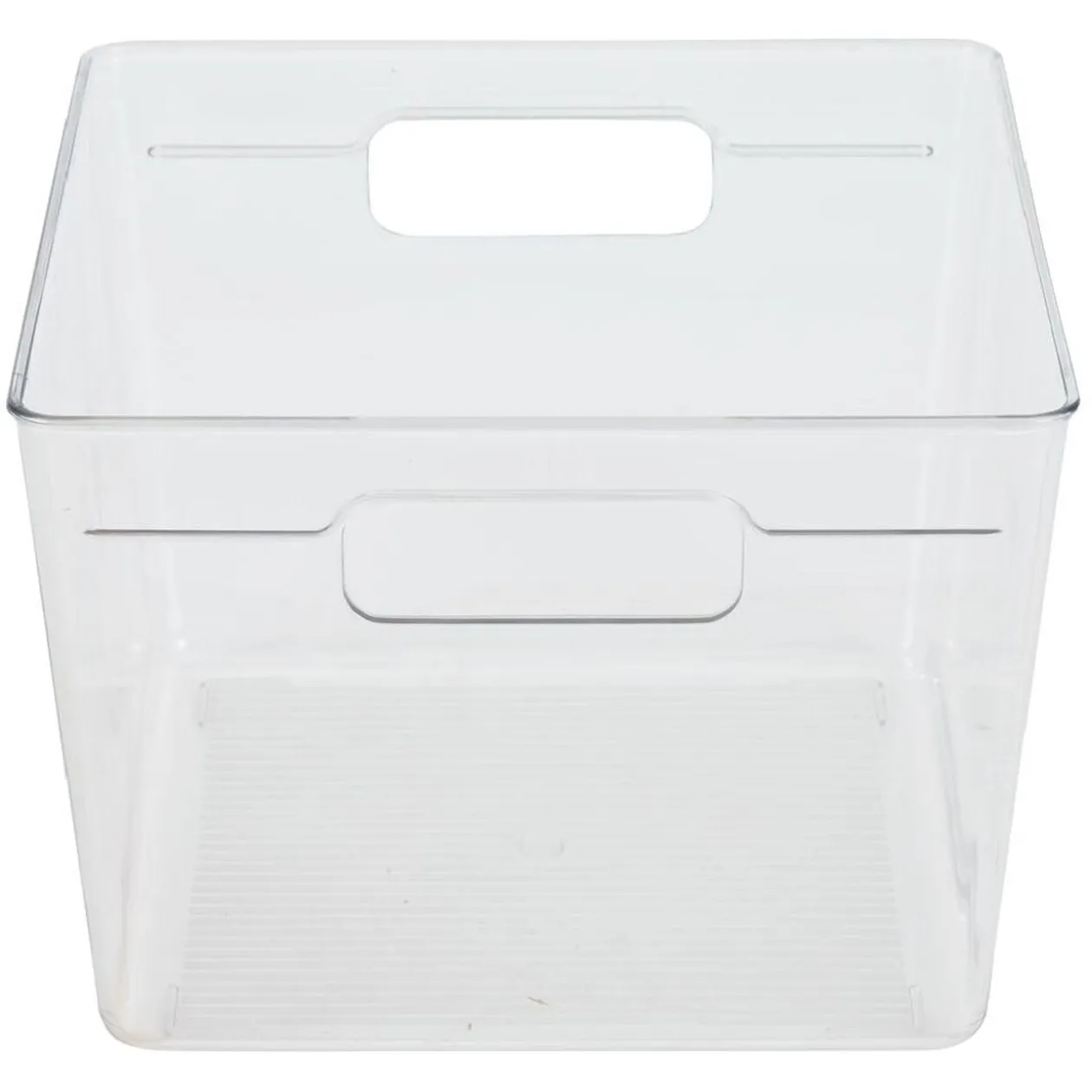 Bac de rangement carré transparent pour frigo 5,5L