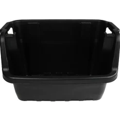 Bac noir empilable 50 L < Gifi