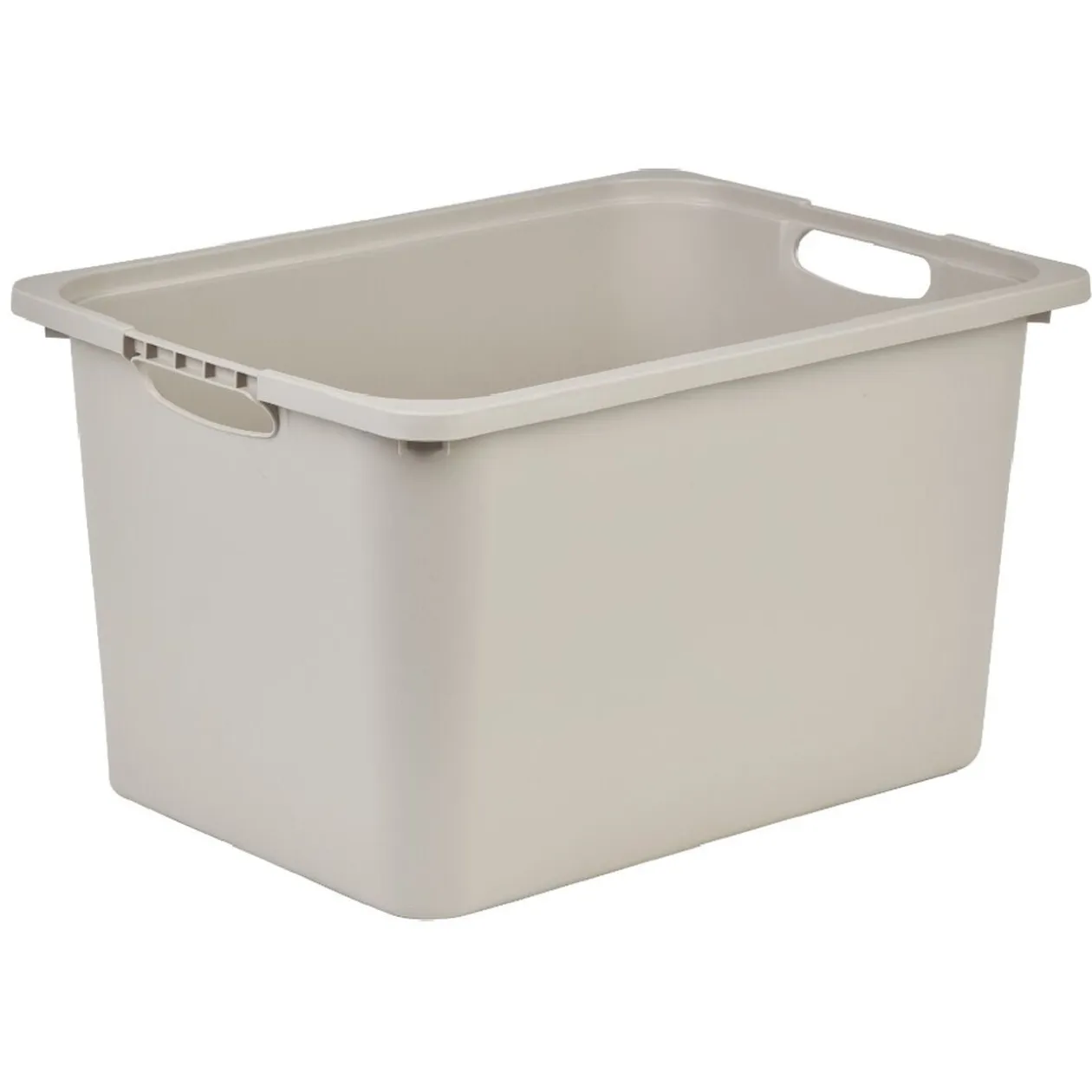 Bac plastique beige 40x29,8xH22,8cm