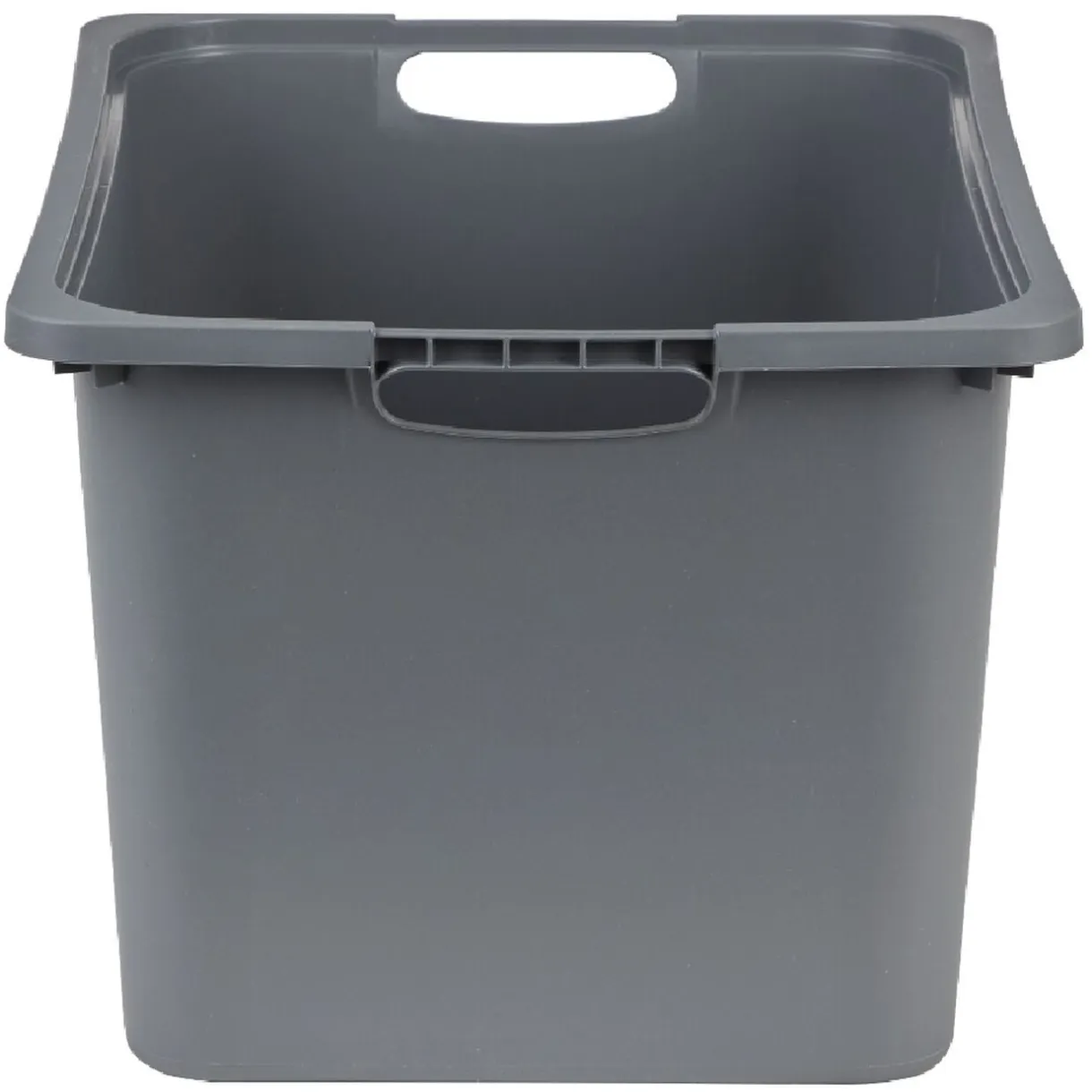 Bac plastique gris 40x29,8xH22,8cm < Gifi Outlet