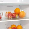 Bac rangement frigo 5L plastique transparent 27,2x18,7xH11cm < Gifi Hot