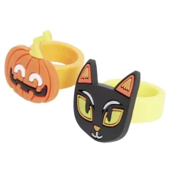 Bague Halloween plastique x2 (2 modèles) < Gifi Hot