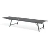 Bain de soleil transat Dream 5 positions gris 181x55xH33/90.5cm < Gifi Online