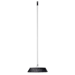 Balai avec manche en acier gris 31,5xH121cm < Gifi Hot