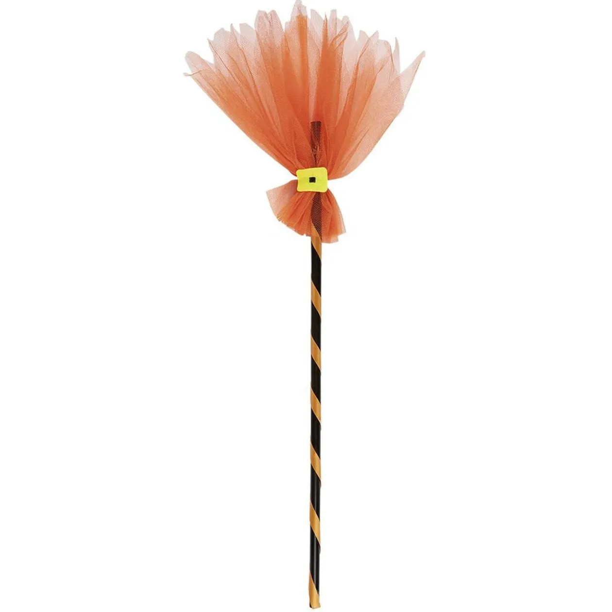 Balai de sorcière violet ou orange L.88 cm