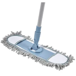 Balai plat avec manche télescopique L120 cm < Gifi New