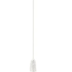 Balai serpillère manche télescopique blanc H69-120cm < Gifi