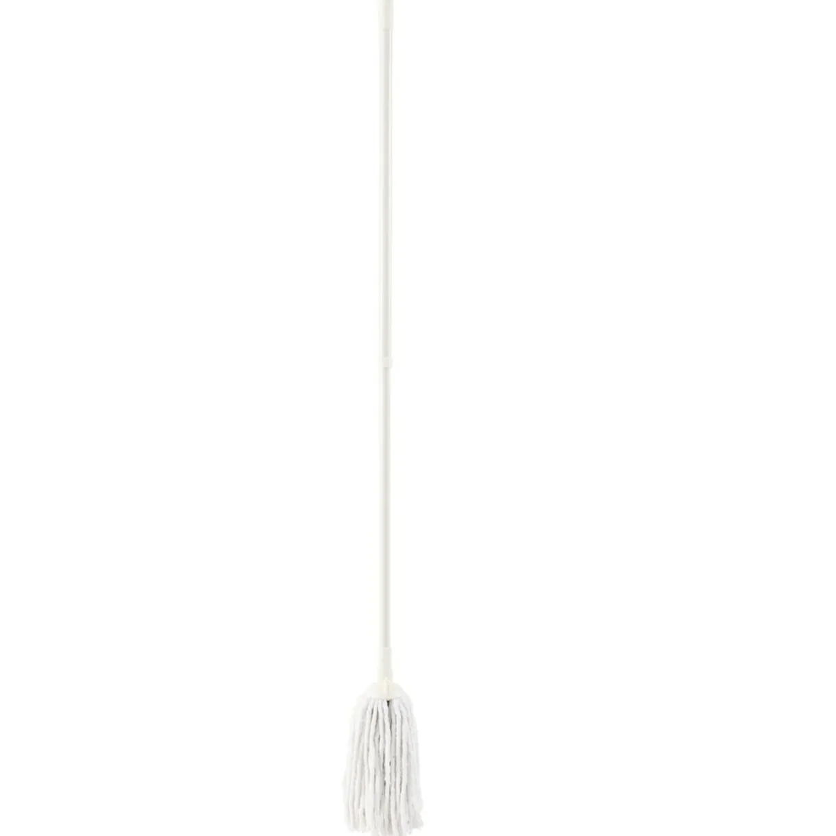 Balai serpillère manche télescopique blanc H69-120cm < Gifi