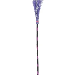 Balai sorcière Halloween fluo décor étoile H93 cm < Gifi Discount