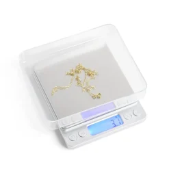 Balance de cuisine électronique max.3kg avec 2 contenants 10,6x12,7cm < Gifi Discount
