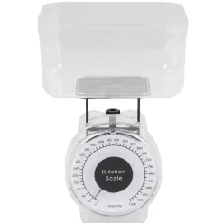 Balance de cuisine mécanique 1 kg noir transparent < Gifi Best
