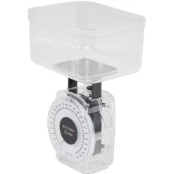 Balance de cuisine mécanique 1 kg noir transparent < Gifi Best