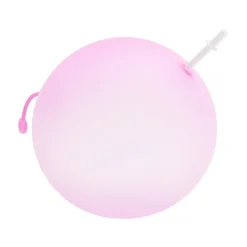 Balle bulle gonflable extensible rose Ø9xH6,5cm < Gifi New
