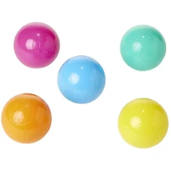 Balle plastique multicolore x50 - Ø6cm