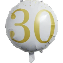 Ballon alu 30 ans Ø46cm