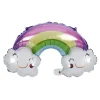 Ballon alu arc-en-ciel multicolore L80cm < Gifi Sale
