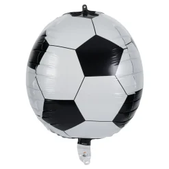 Ballon alu football 4D Ø60cm