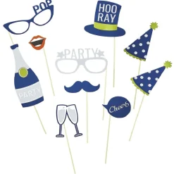 Ballon alu forme cadre photo avec accessoires photobooth 10 personnes < Gifi Discount