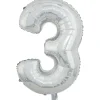 Ballon chiffre 3 en aluminium < Gifi Clearance