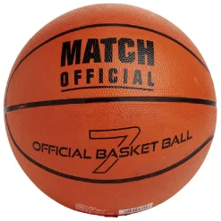 Ballon de basket orange et noir Ø24cm Match Official < Gifi Online