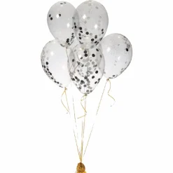 Ballon et ses confettis x6 < Gifi New