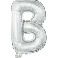 Ballon forme lettre B aluminium (2 modèles doré ou argenté) < Gifi Sale