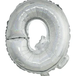 Ballon forme lettre Q aluminium (2 modèles argenté ou doré) < Gifi Online