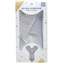 Ballon forme lettre Y aluminium (2 modèles argenté ou doré) < Gifi Hot