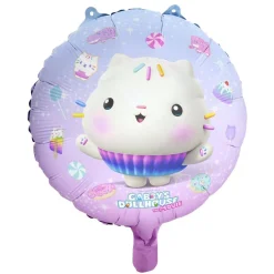Ballon Gabby Chat aluminium rond Ø45cm < Gifi Discount
