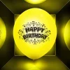 Ballon led coloré Happy Birthday x 5