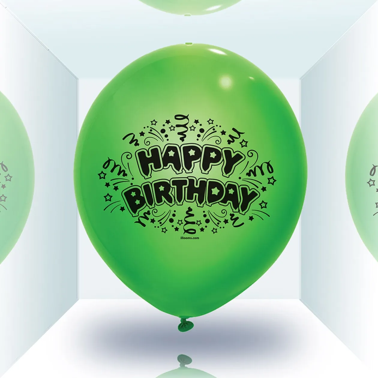 Ballon led coloré Happy Birthday x 5