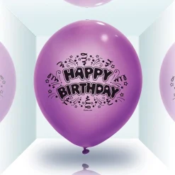 Ballon led coloré Happy Birthday x 5