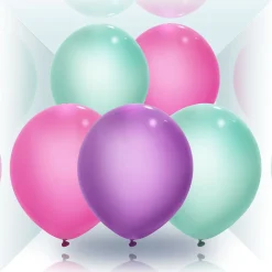 Ballon lumineux LED 3 couleurs 5 pièces