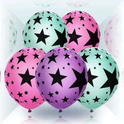 Ballon lumineux LED Illooms motifs étoiles x5 < Gifi Clearance