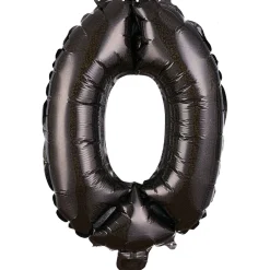 Ballon noir chiffre 0 < Gifi New