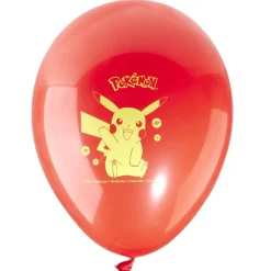 Ballon Pokémon x8 de baudruche bleu et rouge H21,5cm < Gifi Online