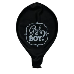 Ballon révélation bébé garçon ou fille baby shower - 2 modèles
