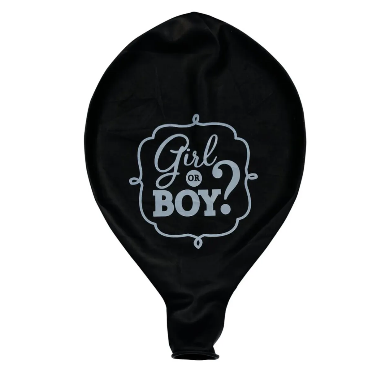 Ballon révélation bébé garçon ou fille baby shower - 2 modèles